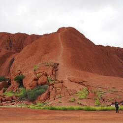 Der alte Kletterpfad / Old climbing path
