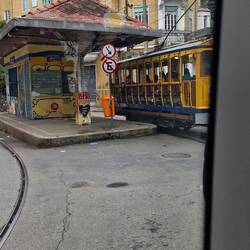 Das Tram in Santa Teresa