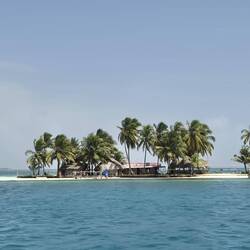 Kleine Inseln im San Blas Archipel