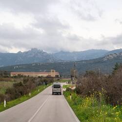 Auf dem Weg in die Berge