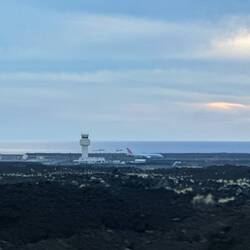 Auch der Flughafen wurde in dieses Feld gebaut...