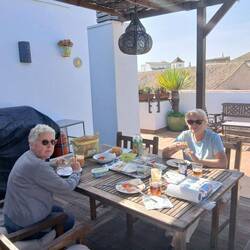 Friday lunch on the terrace