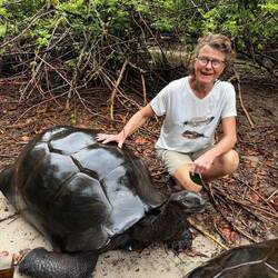 Det regnade på förmiddagen men det störde inte oss