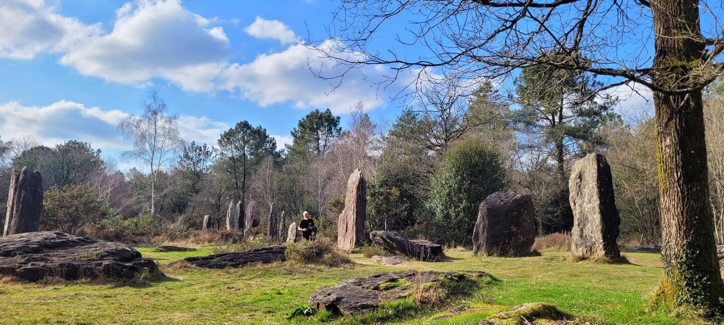 Die Menhire von Monteneuf