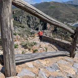 Der Abstieg wurde vorzeitig abgebrochen. Nun geht's um den Aufstieg. Dir Luft......