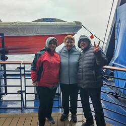 Wir trotzen dem Wetter....