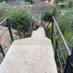 Steile Treppen musst du geeheeen... nicht nur ich kam hier ins schnaufen