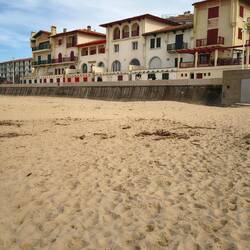 Strandpromenade in Hossegor