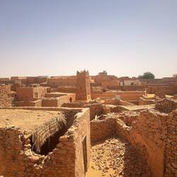 Blick auf die Moschee