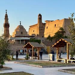 Erster Blick auf den Luxor Tempel