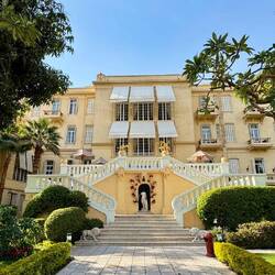 Schon sehr alt und ehrwürdig das Hotel