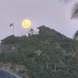 Der Mond ist aufgegangen....