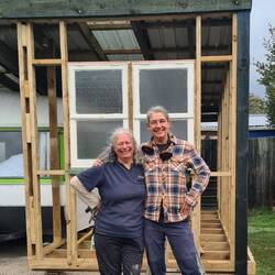 Candice, die Bauherrin