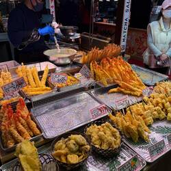 Kyoto is known for their Tempura!