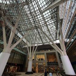 Tokyo Midtown again, beautiful area near Darren.