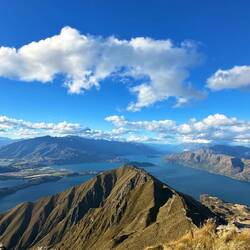 Ausblick vom Roys Peak