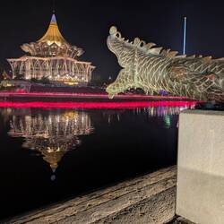 Krokodil frisst Parlament