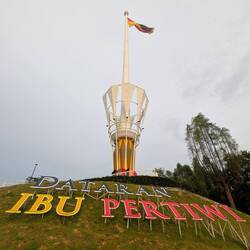 Der höchste Fahnenmast