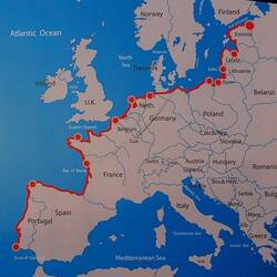 Der E9, wie er aussehen soll. Hier mit dem Cabo da Roca als südliches Ende.