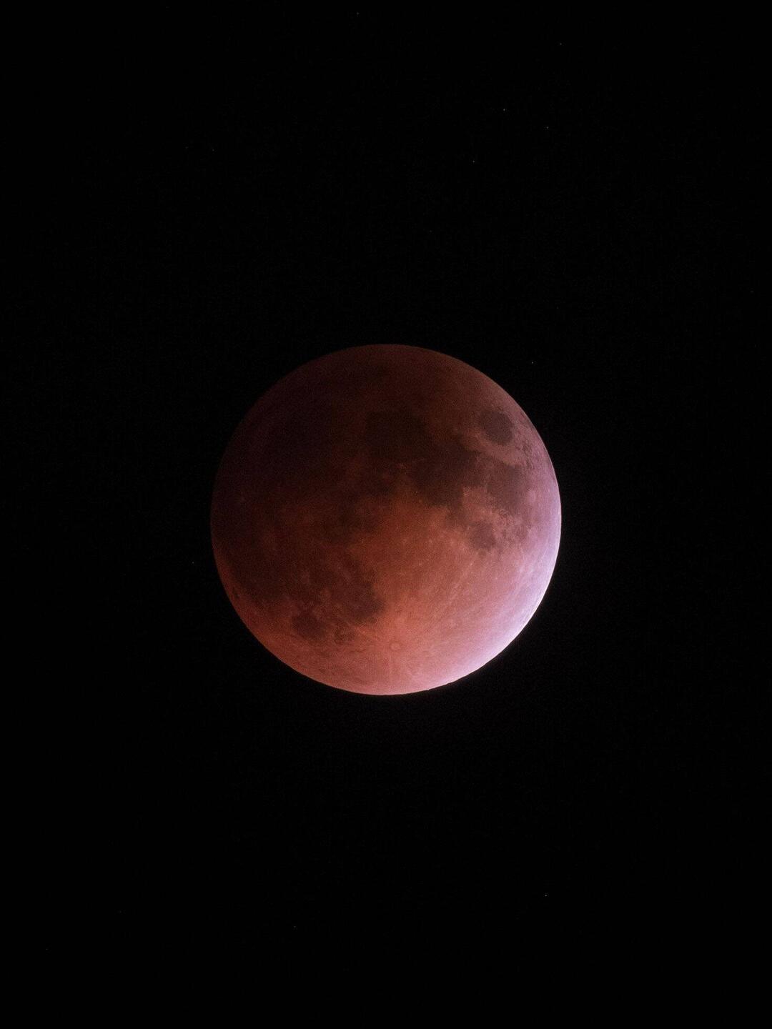 Just before totality