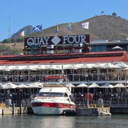 Signal Hill im Hintergrund