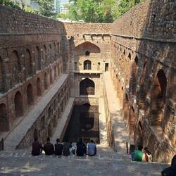 Pozo de agua en Delhi