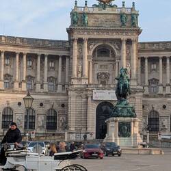 Hofburg from park we like.