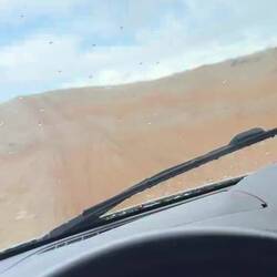 Dann die ersten Schwierigkeiten an einer Düne 🤣