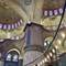 Some of the tiles, pillars & paintings in the Blue Mosque