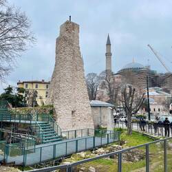 Hagia Sophia Water Tower, built along the aqueduct route to regulate water pressure