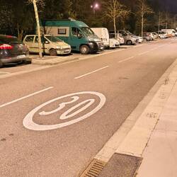 Mein heutiger Stellplatz