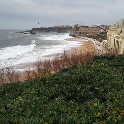 Blick auf den Grande Plage