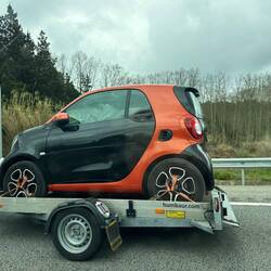 Mit Auto und Kegel in die Ferien