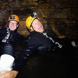 Brian and I enjoying the moment