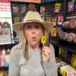 Is that a Tarantula lollipop????