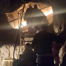 Am Anfang ist der Aufstieg noch leicht