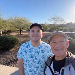 YES< we made it down... in one piece.