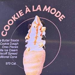 With RED VELVET ICE CREAM