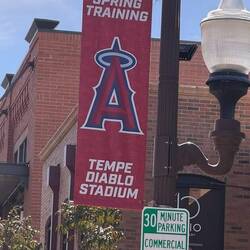 Yes, Spring training was in town this week too.