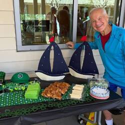 Then off to my Monthly Sailing Club Meeting