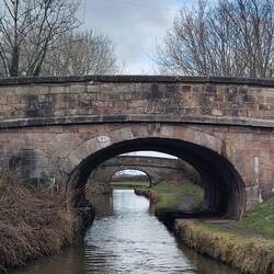 Congleton Bridge with Stanier 1st Bridge beyond