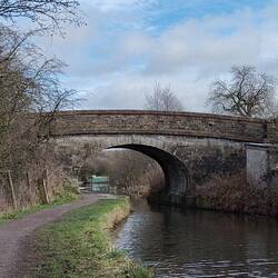 Rainboat's mooring through the bridge