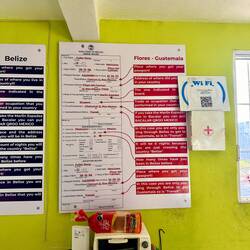 Einreise Formular für Belize...