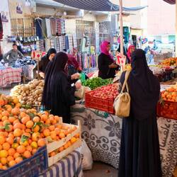 Obst und Gemüse gibt es wirklich in Hülle und Fülle