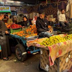 Der Transporter ist auch gleich der Verkaufsstand