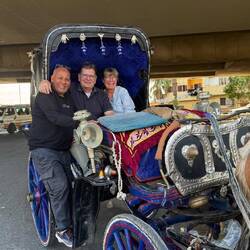 Mit der Kutsche durch das "echte" Luxor