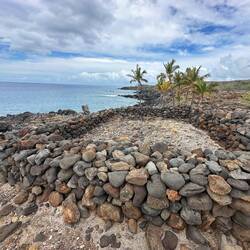 ...mit seinen Steinmäuerchen