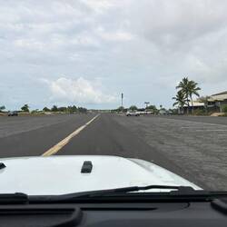 Der alte Flughafen bei Kona