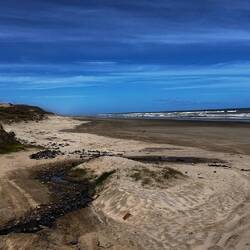Stopp am Strand - ausser uns niemand da😉
