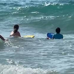 Bei Mama brauchte es erst noch etwas Übung...